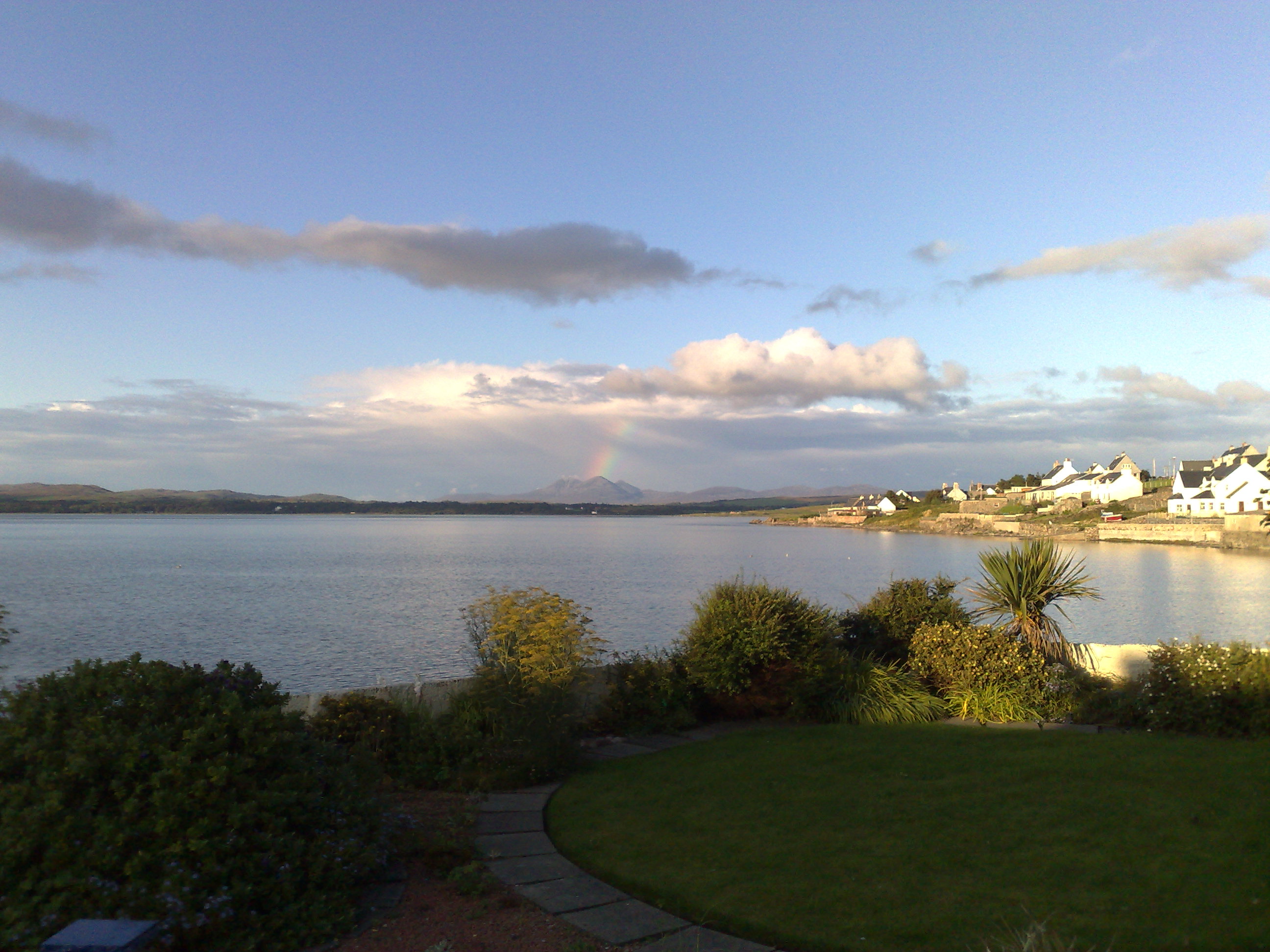 Bowmore the view form Harbour Inn
